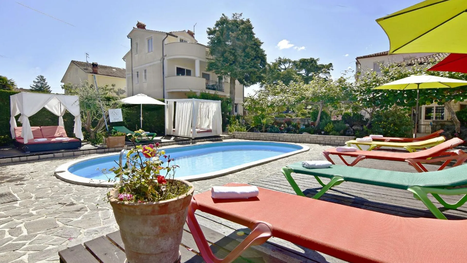 Apartment Nika 5 In Der Residenz Mit Pool Und Whirlpool In Strandnaehe Умаг 0*,